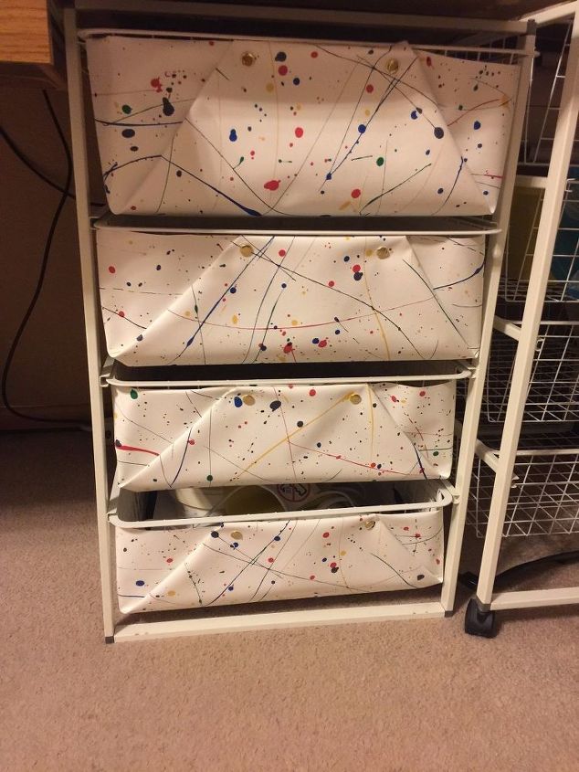 ikea basket drawer makeover