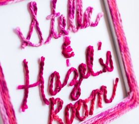 Simple and Cute Kids Bedroom Sign