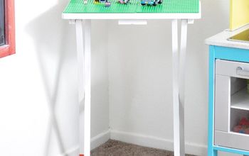 Turn an Old TV Table Into a Fun Place for Legos