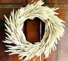 wheat wreath make one this fall