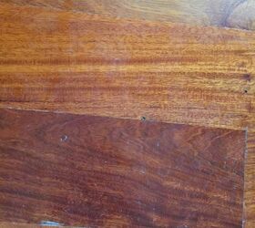 Swirled mahogany hard wood flooring is ruined! Hometalk