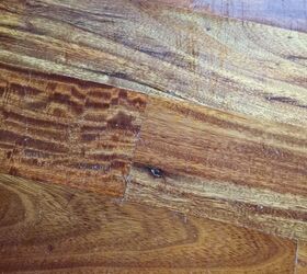Swirled mahogany hard wood flooring is ruined! Hometalk