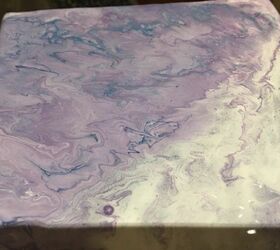 beginners 1st acrylic pour