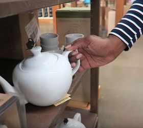 how to make a lamp out of tea cups