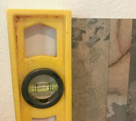 update your art niche with peel and stick tile