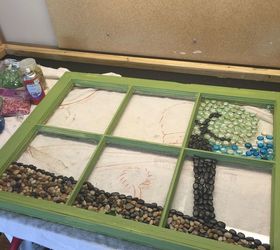 3 refreshing ways to control the see through in your window, Step 2 Trace lines with marker glue gems