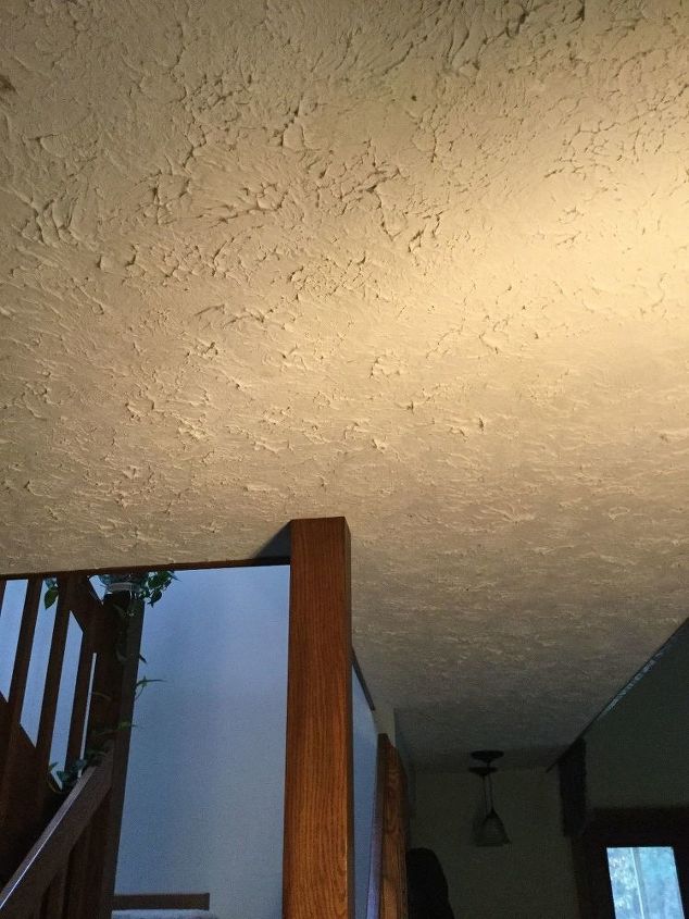 How To Remove Popcorn Ceiling That Has