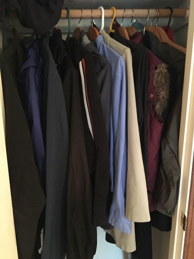 help for a tiny too shallow coat closet