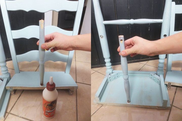 s one chair was too hard one was too soft the third is up to you, Step 8 Screw the bracket back in