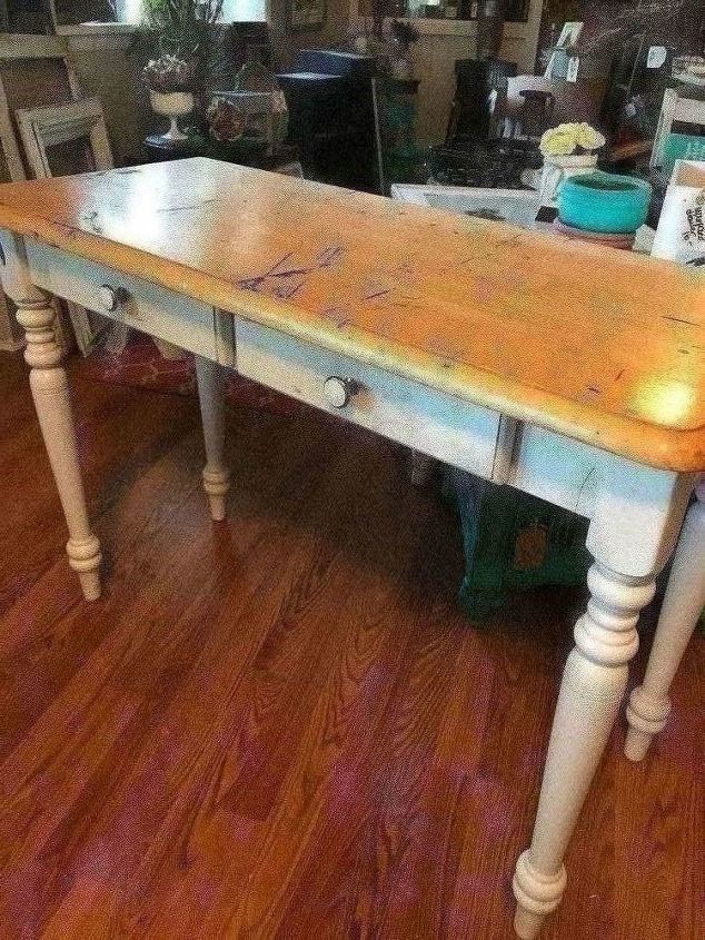 easy table flip with paint