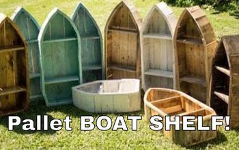 Boat Shelf From Reclaimed Pallet Wood