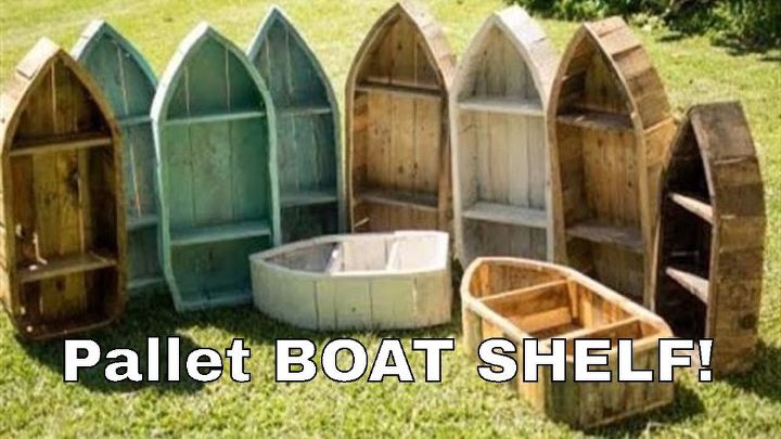 Boat Shelf From Reclaimed Pallet Wood Hometalk
