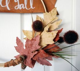 rustic fall wreath you can make in 20 minutes