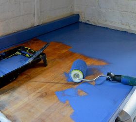 new use for floor paint to revamp a kitchen