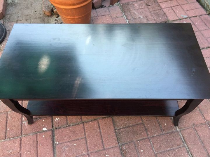 new life to an old coffee table