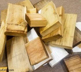 Ideas rápidas y fáciles para hacer calabazas con restos de madera gratis