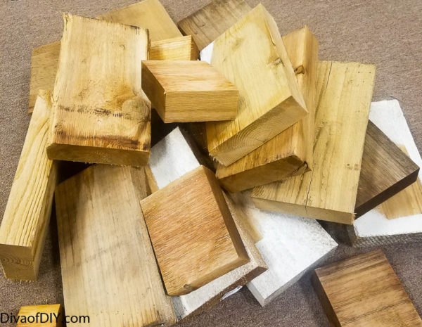 ideas rpidas y fciles para hacer calabazas con restos de madera gratis