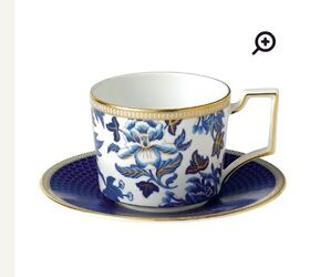 turn this cup and saucer into a candelabra a bird feeder are just beau
