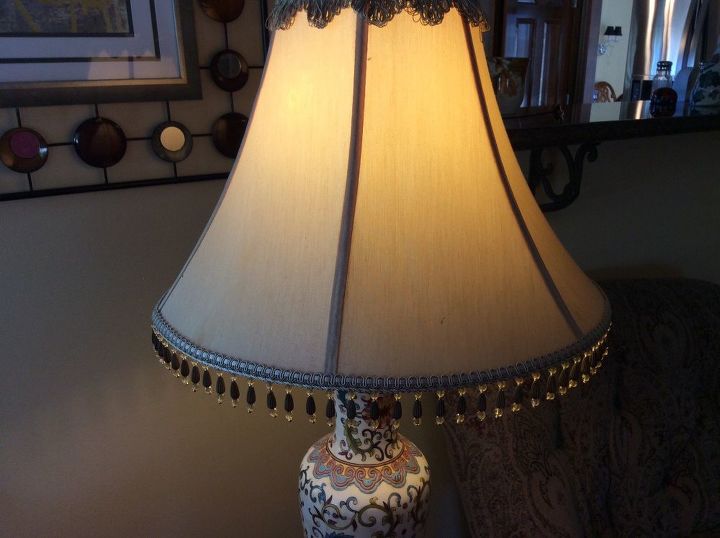 how to clean expensive silk lampshades