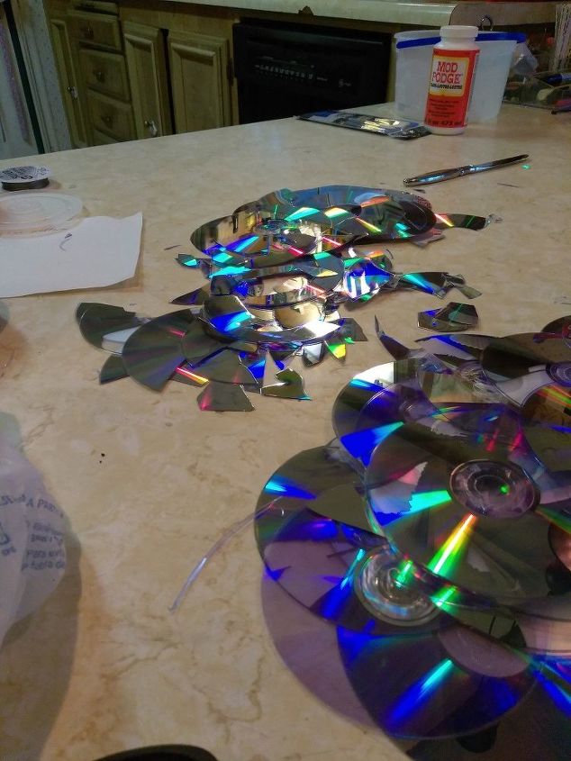 broken dvd countertop a labor of love