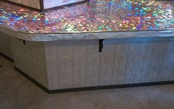 Broken DVD Countertop, a Labor of Love