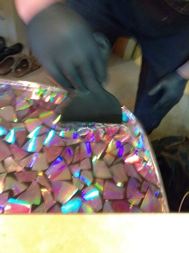 broken dvd countertop a labor of love