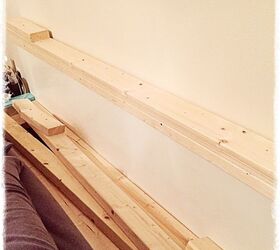 how to the queen mini shelf headboard, Building the Foundation