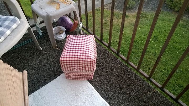 s 30 brilliant things you can make from cheap thrift store finds, Fashion a Storage Box into a Snazzy Footstool