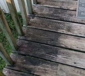 como posso remover o mofo preto do meu deck de madeira