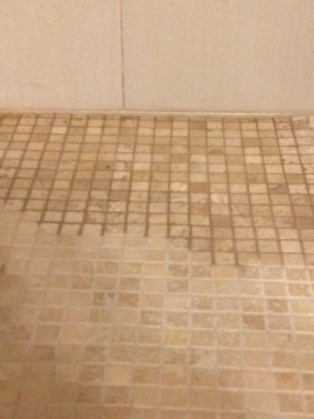 Uneven Shower Floor