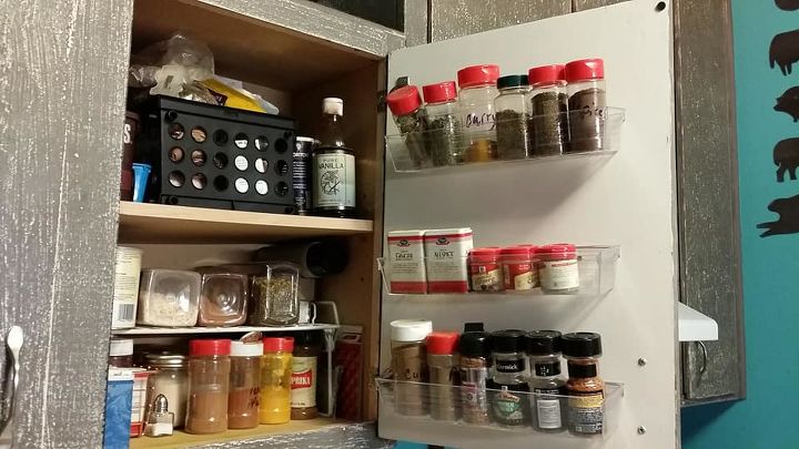creating space for spices