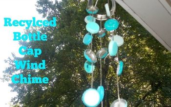 DIY Recycled Bottle Cap Wind Chime