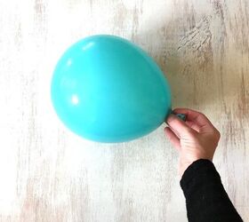 s 3 beautiful projects that use balloons, Step 1 Blow Up a Balloon