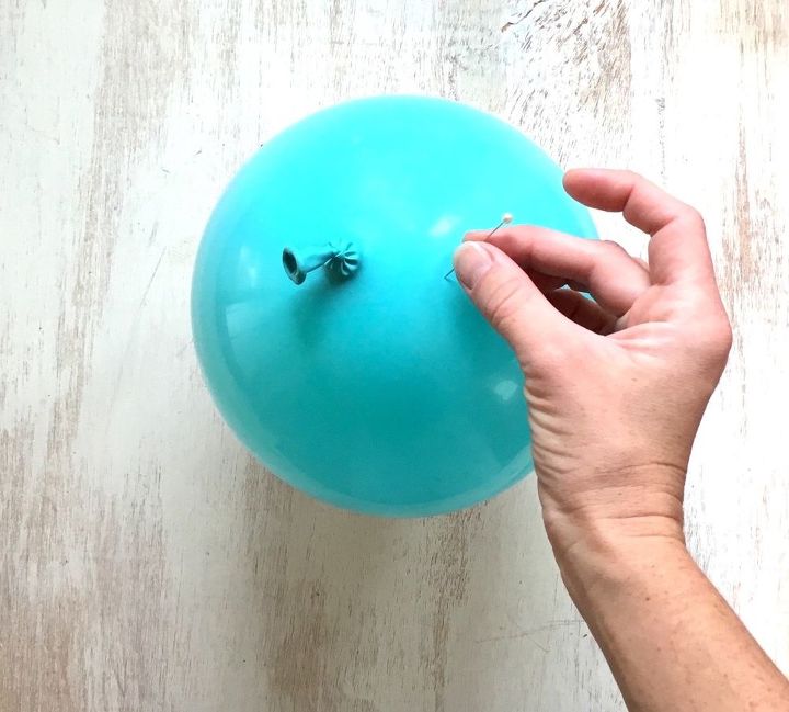 3 hermosos proyectos que puedes hacer con globos, Plato de botones