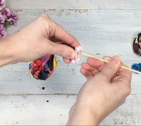 3 hermosos proyectos que puedes hacer con globos, Bolas de hielo florales