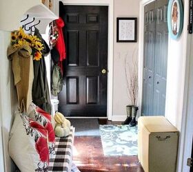fall entryway and mudroom