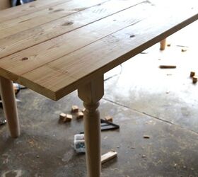 Encalando una mesa de madera de la manera más fácil