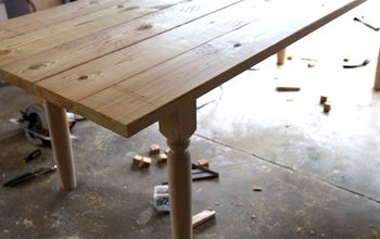 Encalando una mesa de madera de la manera más fácil