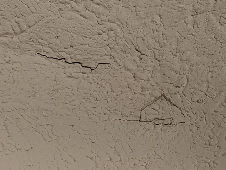 How To Fix Textured Ceiling That Has A Spot That Has Come