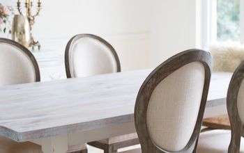 Whitewashing A Wood Table The Easy Way