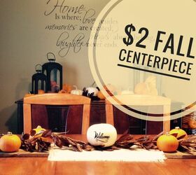 2 fall table centerpiece