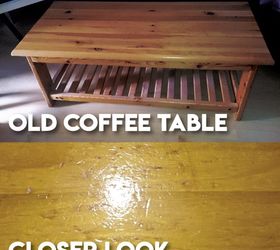 Turning Old Coffee Table Into Memory!