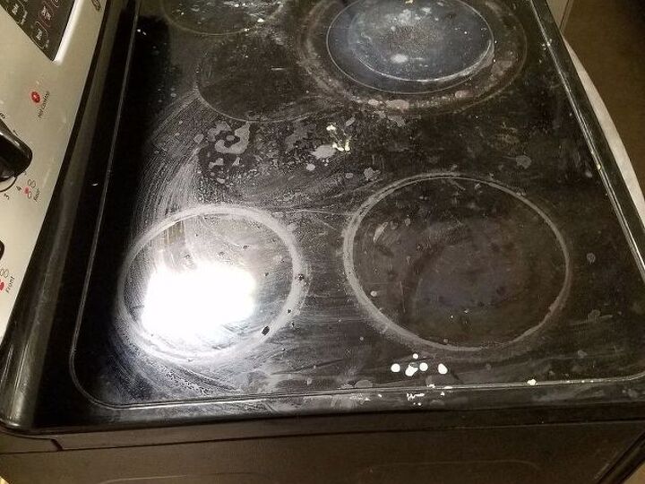 q does anyone know what can clean a really dirty smooth top stove