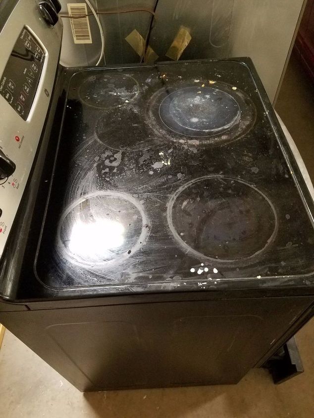q does anyone know what can clean a really dirty smooth top stove