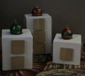 Big Wood Block Candle Holders/ Stands Made From Scrap Wood!