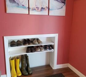 space saving shoe storage