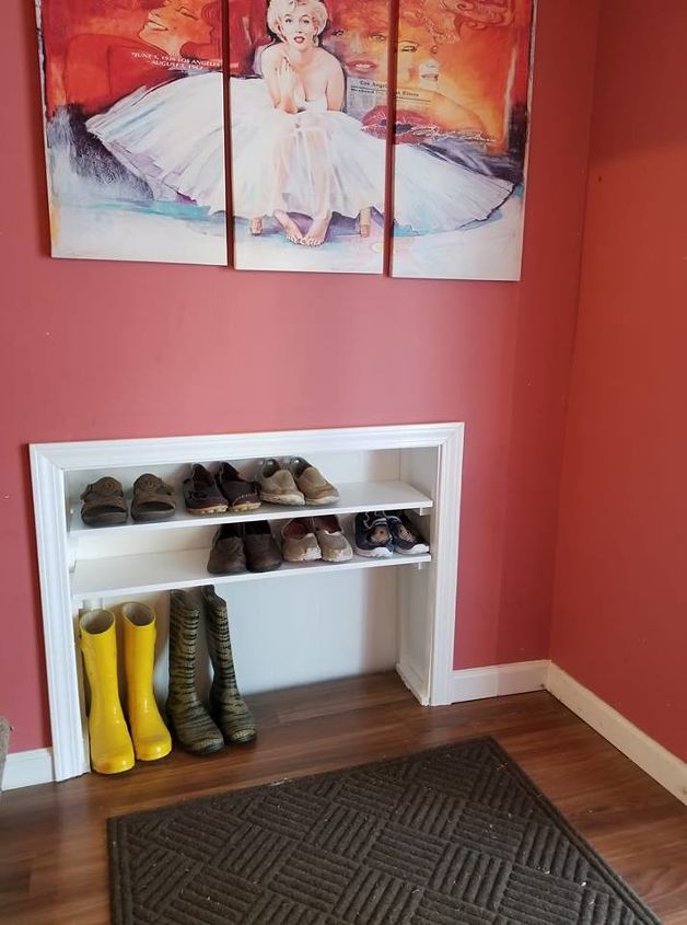 space saving shoe storage