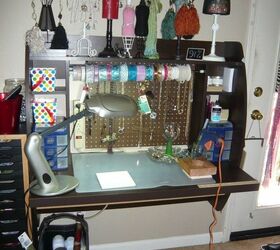 storage solutions for crafters, Hanging Desk