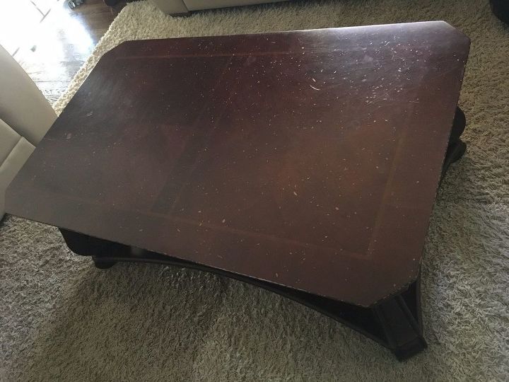 q what s the best way to go about restoring this coffee table