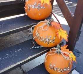 Quick and Easy Pumpkin  Decorations